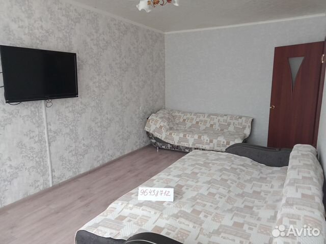 

2-к. квартира, 44 м², 2 кровати