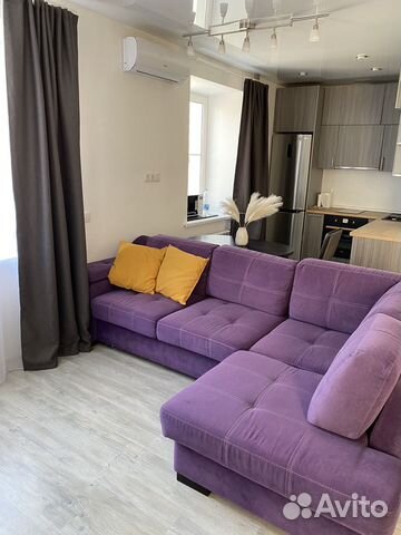 

Квартира-студия, 44 м², 2 кровати