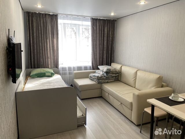 

Квартира-студия, 25 м², 2 кровати