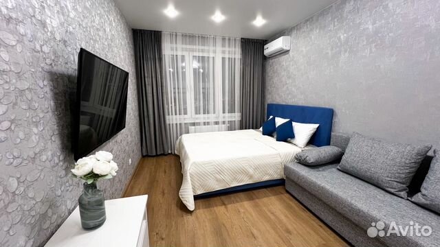 

1-к. квартира, 34 м², 2 кровати