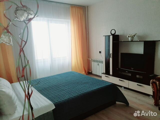 

1-к. квартира, 41 м², 2 кровати