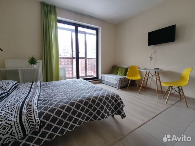 

Квартира-студия, 31 м², 2 кровати