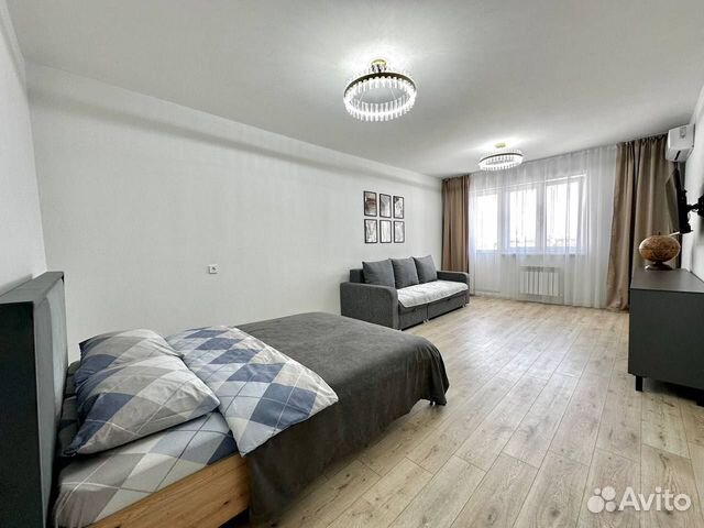 

1-к. квартира, 52 м², 2 кровати