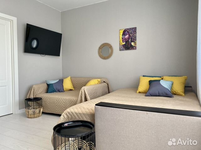 

Квартира-студия, 25 м², 2 кровати