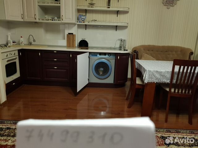 

1-к. квартира, 54 м², 2 кровати