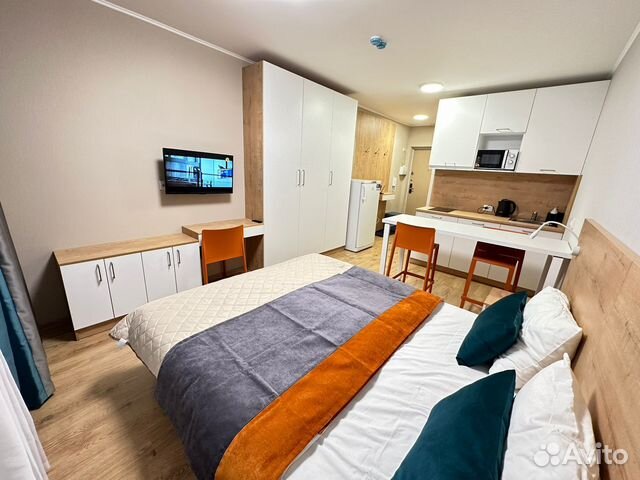 

Квартира-студия, 24 м², 1 кровать