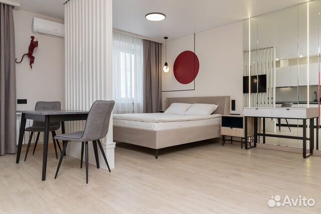 

Квартира-студия, 32 м², 1 кровать