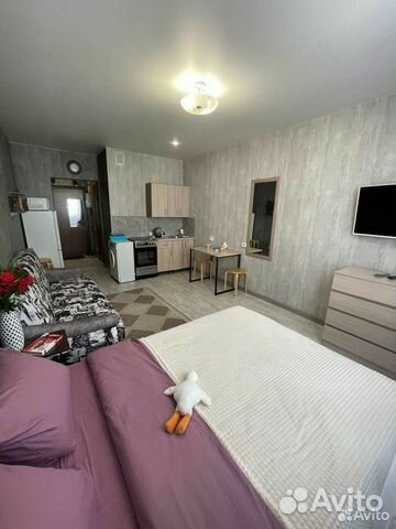 

Квартира-студия, 26 м², 2 кровати