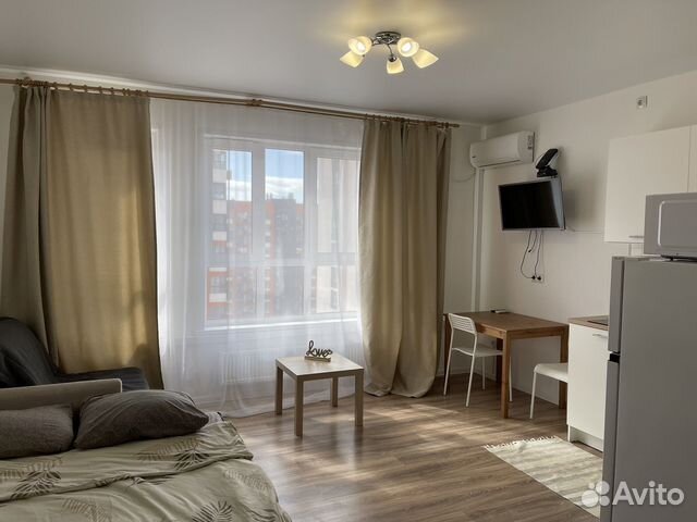 

Квартира-студия, 27,6 м², 2 кровати