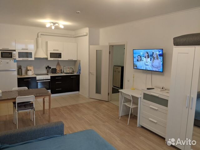 

Квартира-студия, 34 м², 1 кровать