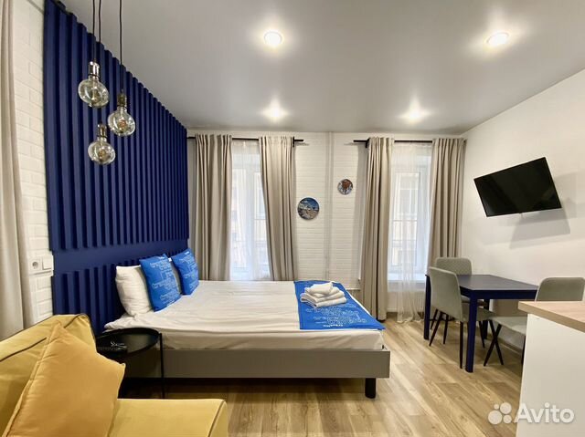 

Квартира-студия, 24,3 м², 2 кровати