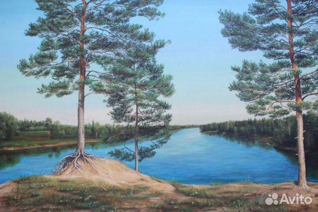 Картина холст/масло Картина холст/масло
