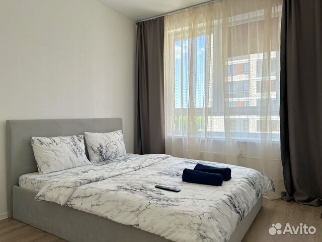 

1-к. квартира, 40 м², 2 кровати