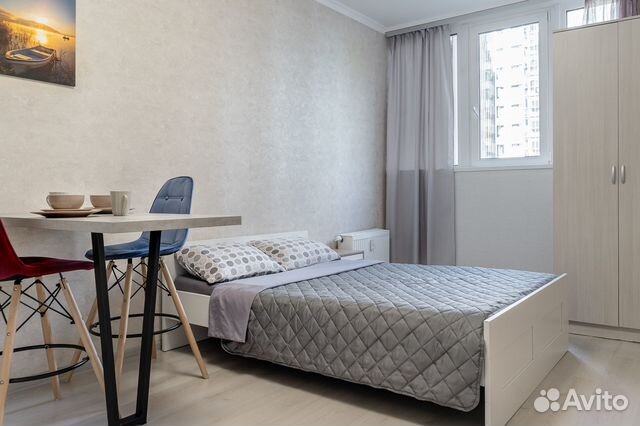 

Квартира-студия, 24 м², 2 кровати
