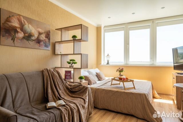 

Квартира-студия, 30 м², 2 кровати