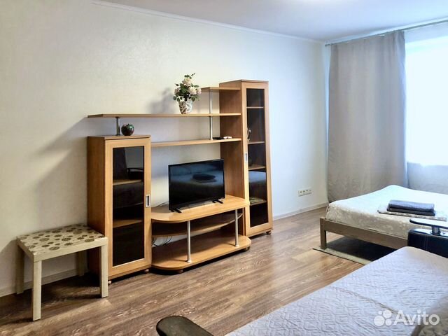 

1-к. квартира, 38 м², 2 кровати