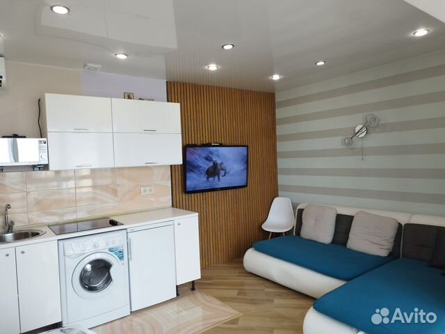 

Квартира-студия, 38 м², 3 кровати