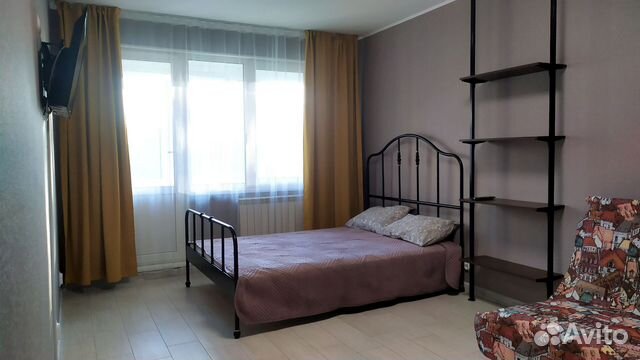 

1-к. квартира, 41 м², 2 кровати