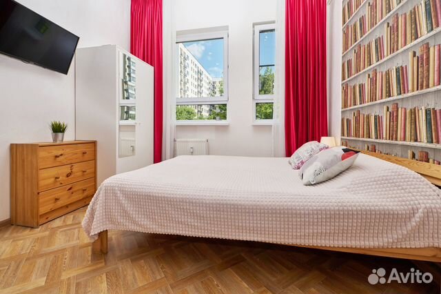 

Квартира-студия, 23 м², 2 кровати