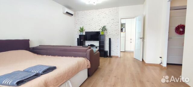 

1-к. квартира, 37 м², 2 кровати