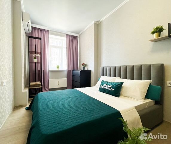 

1-к. квартира, 45 м², 3 кровати