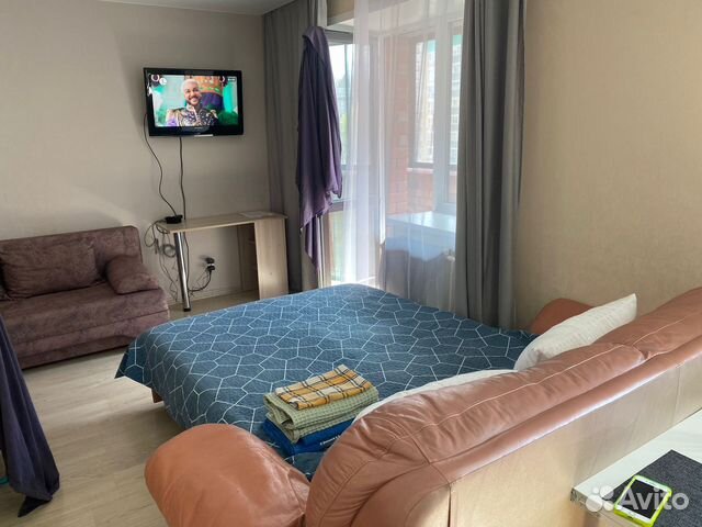 

Квартира-студия, 36 м², 2 кровати