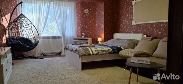 

1-к. квартира, 42,6 м², 2 кровати