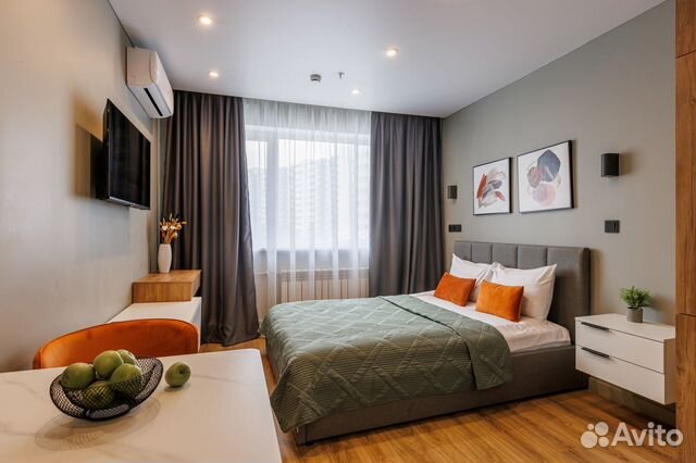 

Квартира-студия в апарт-отеле, 19 м², 1 кровать