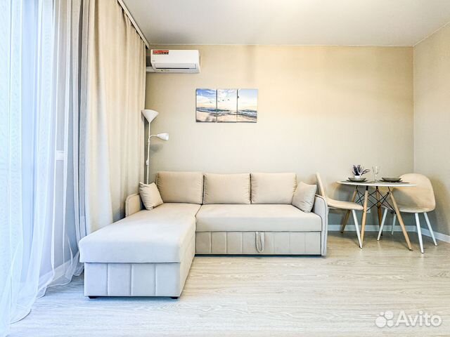 

Квартира-студия, 25 м², 2 кровати