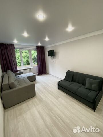 

1-к. квартира, 38 м², 2 кровати