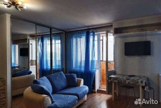 

Квартира-студия, 35 м², 2 кровати