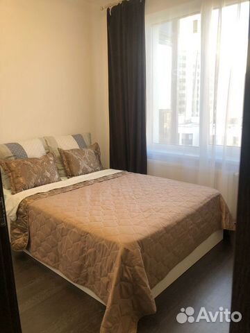 

1-к. квартира, 36 м², 2 кровати