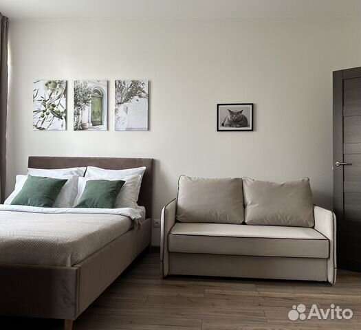 

Квартира-студия, 24 м², 2 кровати