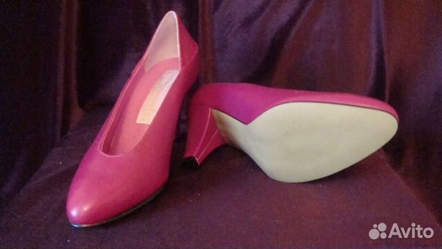Туфли кожа, Франция-Италия, новые 35 разм оригинал