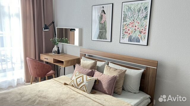 

1-к. квартира, 42 м², 2 кровати