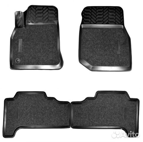Коврики Toyota Land Cruiser 100 (3D высокий борт) Коврики Toyota Land Cruiser 100 (3D высокий борт)