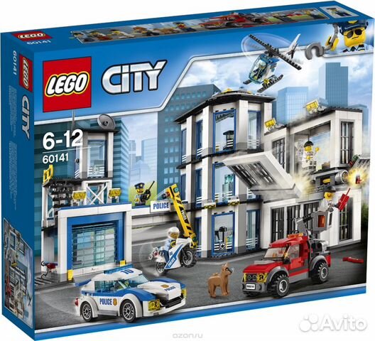 Lego City 60141 Лего Полицейский участок 60141 Lego City 60141 Лего Полицейский участок 60141