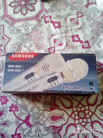Продам микрофон SAMSUNG wm-990 Продам микрофон SAMSUNG wm-990