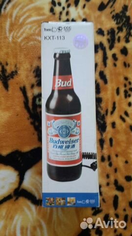 Телефон в форме бутылка Bud