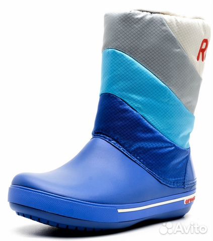 Сапоги Дутики Crocs Crocband утепленные 36 37 38 р