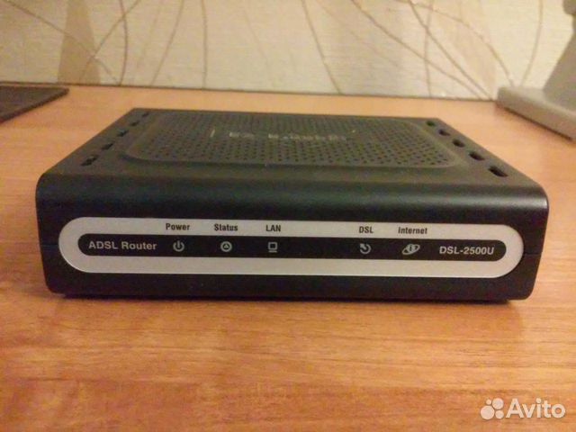 Внешний adsl-модем (роутер) D-Link DSL-2500U