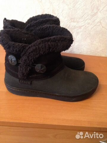 Зимние сапоги Crocs w8