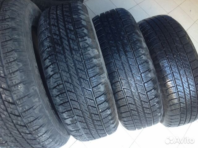 225/70/16 б/у 2шт Goodyear wrangler hp