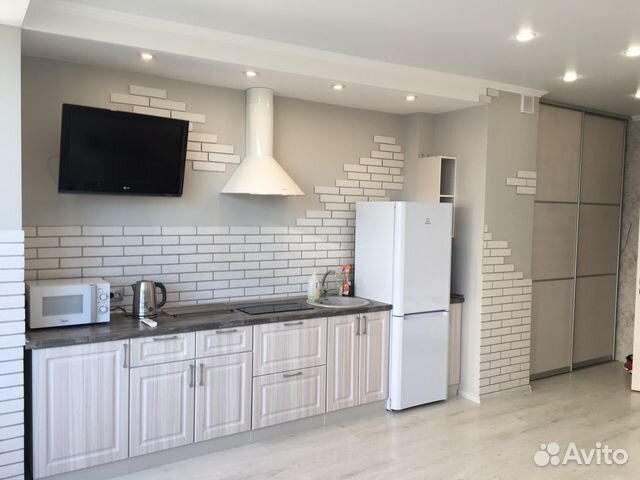 

Квартира-студия, 33 м², 2 кровати