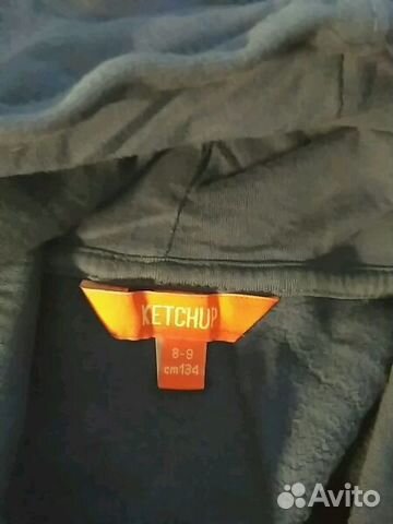 Толстовка теплая на девочку