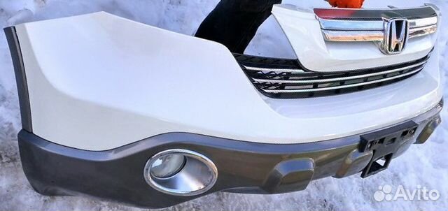Бампер передний Honda CR-V 2007 г., RE4, K24A