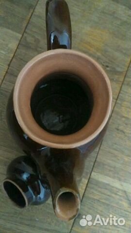 Глиняный сервиз кофейный (чайный) СССР. Фаянс