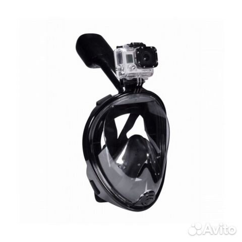 Маска для плавания и снорклинга черная. В наличии Маска для плавания и снорклинга черная. В наличии