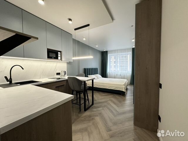 

Квартира-студия, 30 м², 1 кровать