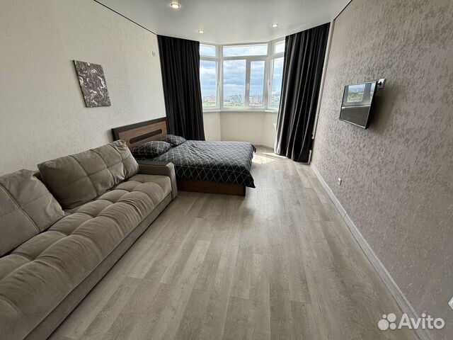 

1-к. квартира, 45 м², 2 кровати